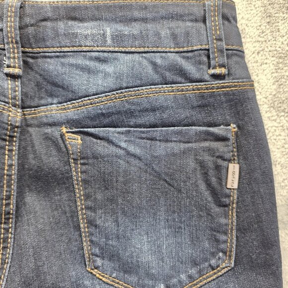 1822 Denim Bermuda Shorts Womens 6 Blue Vintage Stretch Classic Mid Rise Jeans - Picture 5 of 14